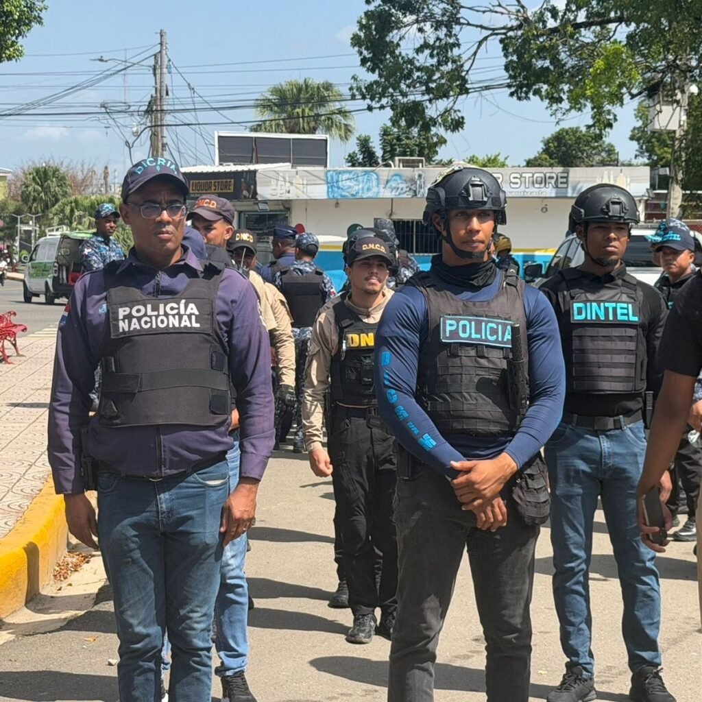 Autoridades activan operativo permanente en Sánchez Ramírez con foco en prevenir delitos