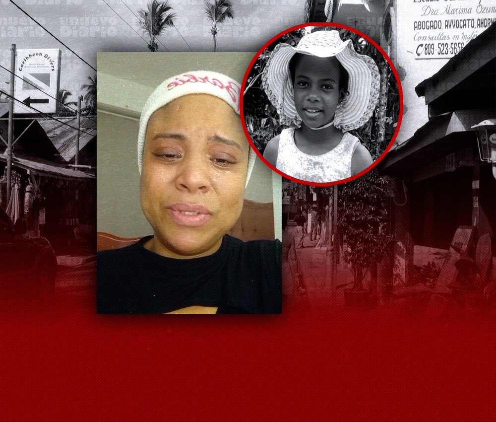 Madre de niña asesinada en Boca Chica pide a Abinader actuar ante el temor de impunidad