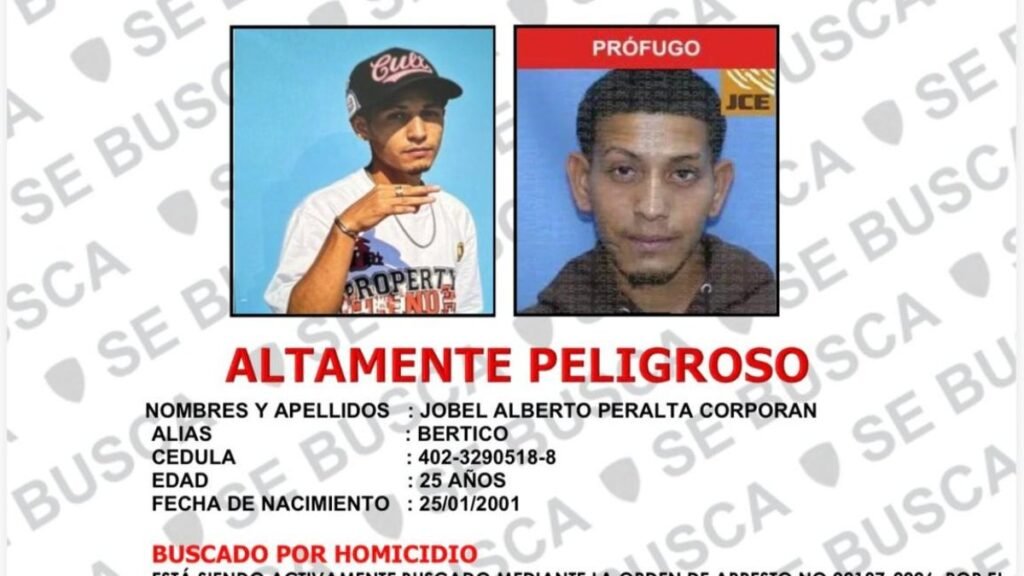 Feminicidio en Higüey deja prófugo a “Bertico” y mantiene la presión sobre la respuesta oficial