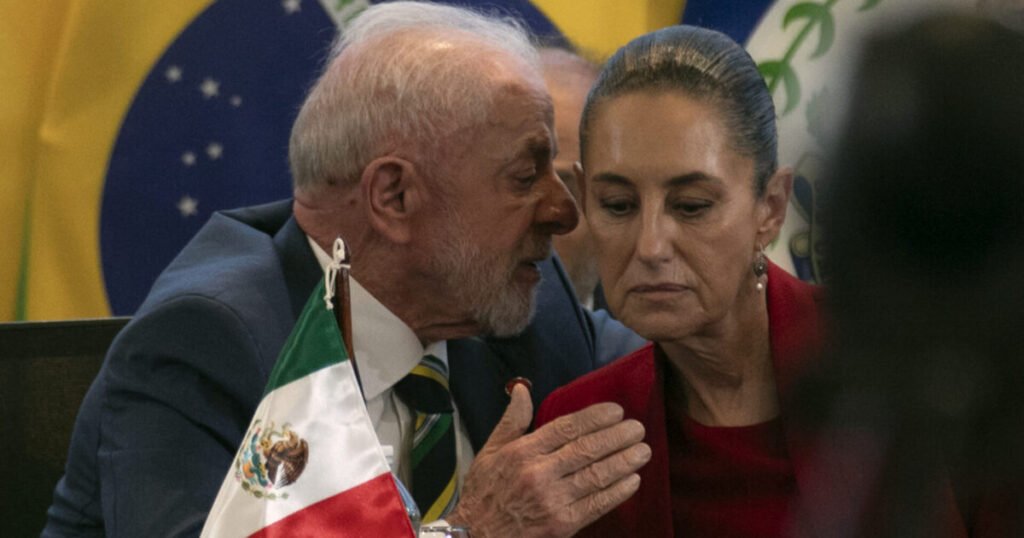 Lula y Sheinbaum refuerzan su pulso con EE.UU. al rechazar injerencias externas