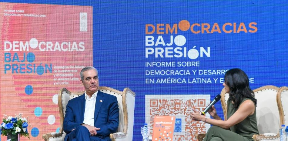 Abinader aprovecha foro del PNUD para reivindicar la ausencia de polarización y su gestión