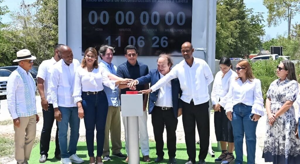 Inician obra de RD$264 millones en acceso a playa Caleta tras años de reclamo comunitario