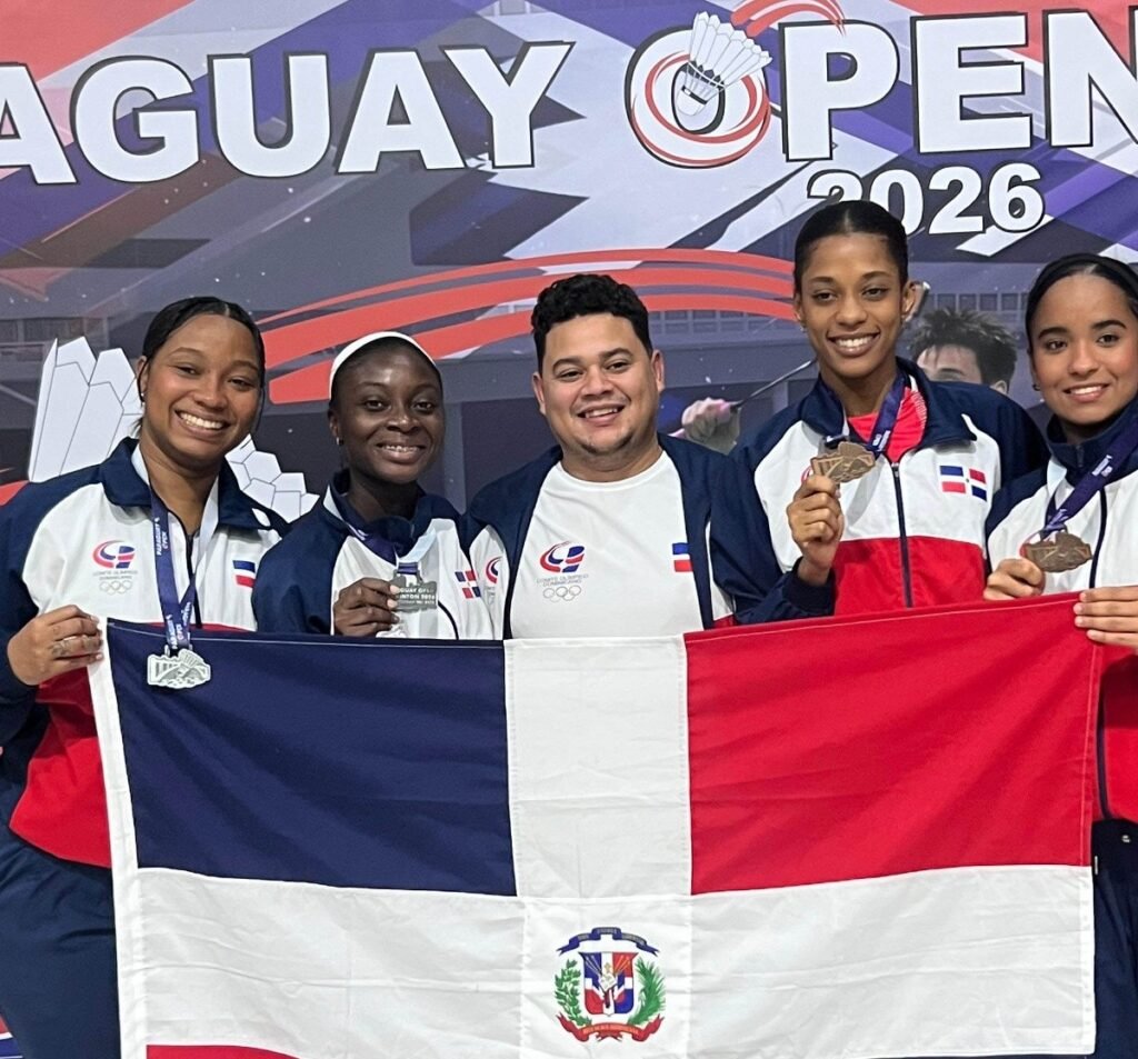 Plata y bronce para RD en Paraguay Open reabren exigencia de respaldo sostenido al bádminton