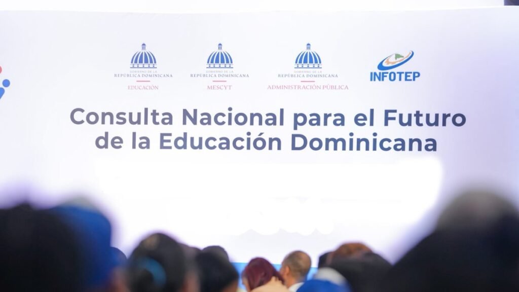 Abinader presidirá este miércoles la entrega de la consulta educativa en el Teatro Nacional