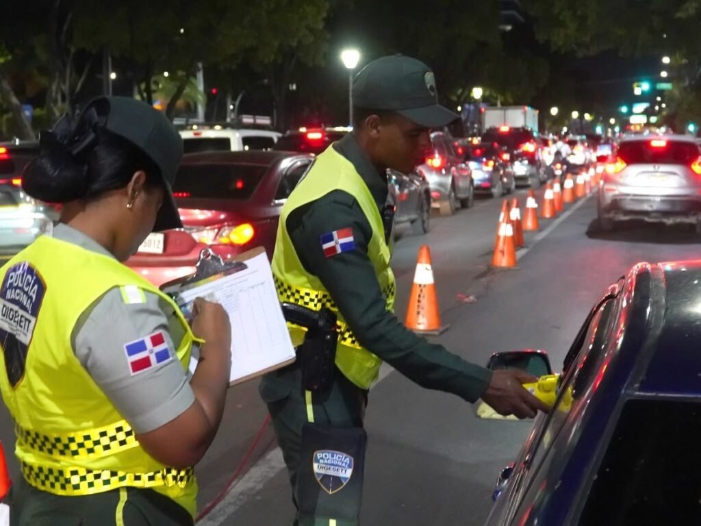 Digesett detecta 57 conductores alcoholizados en operativos del fin de semana