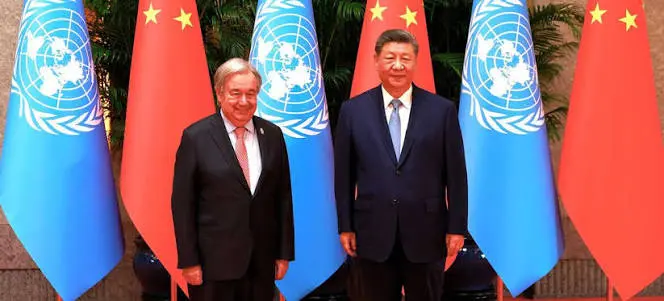 Guterres y Xi abordan la IA y las crisis abiertas de Oriente Medio y Ucrania en Shanghái