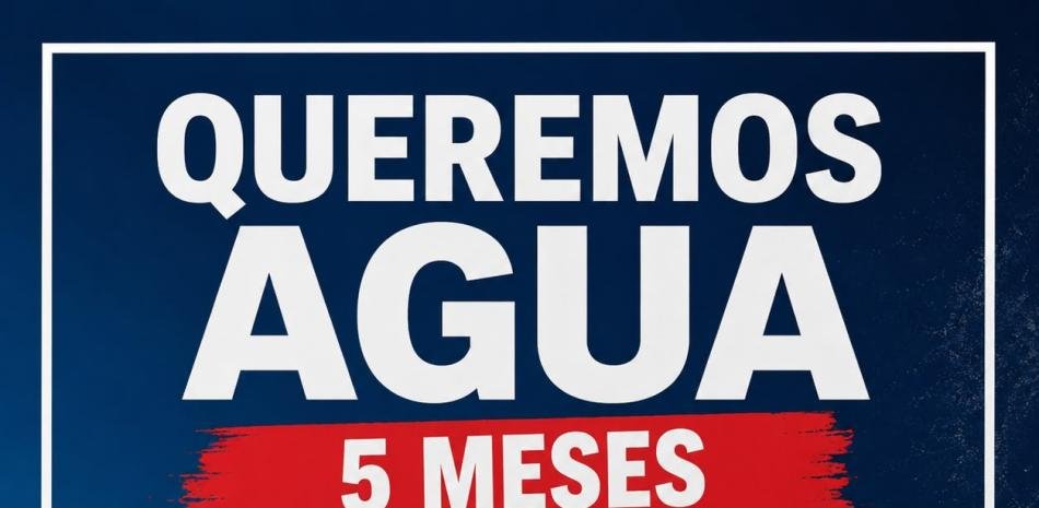 Cinco meses sin agua en Zona Universitaria agravan reclamos por fallas de la CAASD