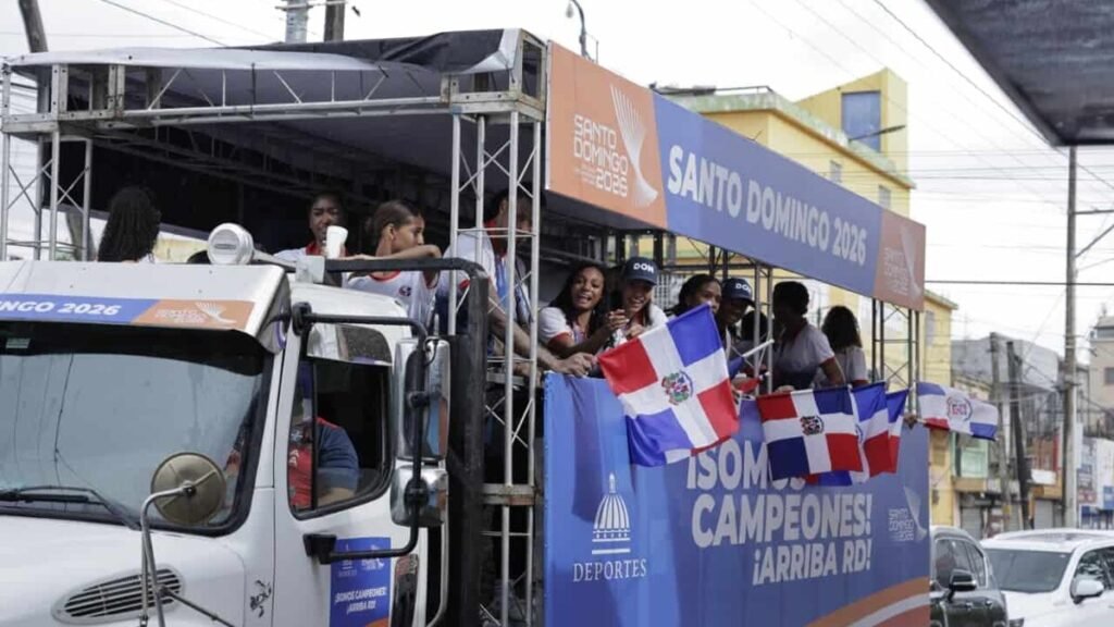RD celebra sus 150 medallas con una caravana en el Gran Santo Domingo y el foco puesto en sostener el impulso deportivo