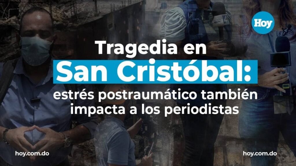 San Cristóbal: el golpe emocional también alcanzó a los periodistas de la zona cero