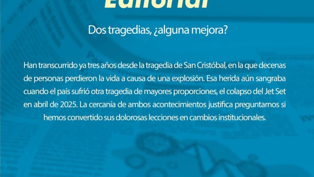Dos tragedias y una misma deuda institucional