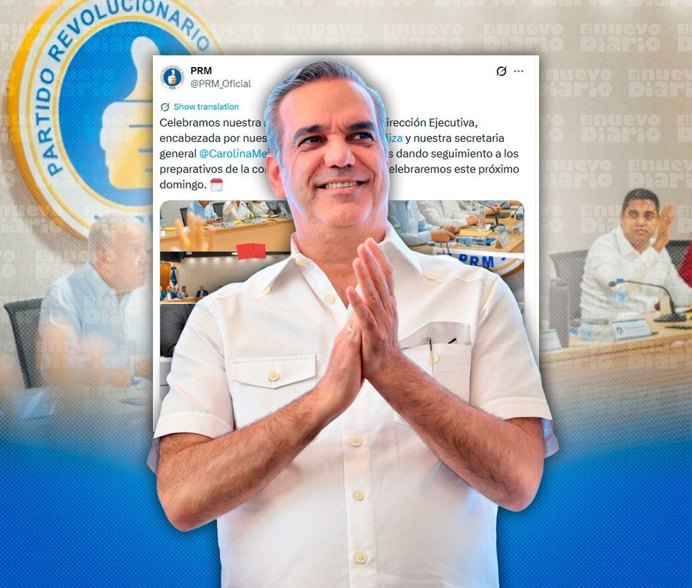 Abinader perfila encabezar la dirección del PRM tras la asamblea de delegados