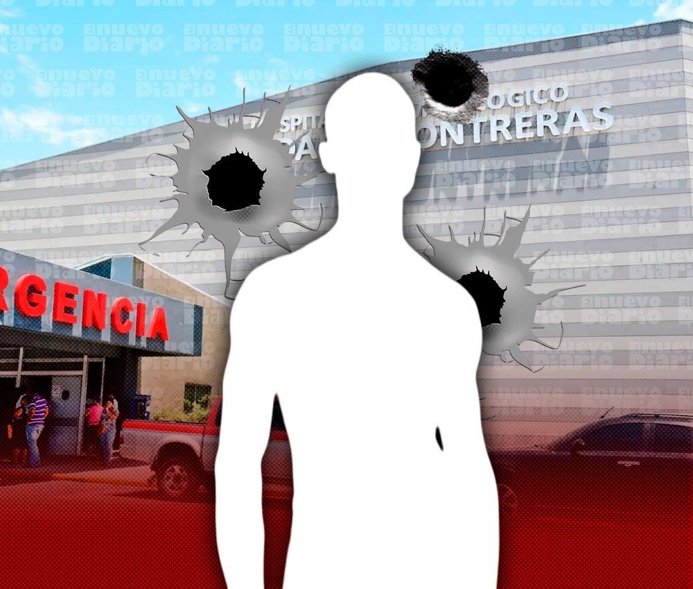 Sigue delicado el hombre baleado por un agente policial en Santo Domingo Este