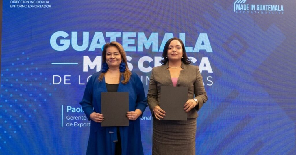 ONEC y AGEXPORT firman alianza para impulsar negocios entre Dominicana y Guatemala